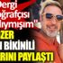 ﻿Cem Özer, eşinin bikinili pozlarını paylaştı