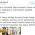 Memur Sen Başkanı Ali Yalçın, Mustafa Sabri'ye sahip çıktı