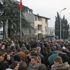 Makedonya'nın FETÖ iltisaklı gazeteye destek vermesine karşı protesto