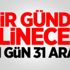 Bir günde silinecek! Son gün 31 Aralık