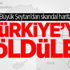 Türkiye'yi bölen harita yayınlandı
