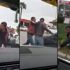 Trafik ışığında cam silme kavgası Trafik ışığında cam silme kavgası