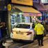 Şişli’de dükkana dalan araç dehşeti yaşattı