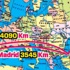 24 bin 710 km'lik Devler Ligi yolu