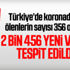 Türkiye'de koronadan ölenlerin sayısı 356'ya yükseldi Türkiye'de koronadan ölenlerin sayısı 356'ya yükseldi