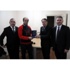 Afat-sen’den İha Muhabirine Plaket