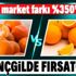 Üretici-market farkı yüzde 350'yi buldu! Turunçgiller pahalılıkta birbirleriyle yarışıyor