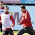 Galatasaray basına kapalı çalıştı Galatasaray basına kapalı çalıştı