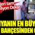 ﻿Dünyanın en büyüğü evin bahçesinden çıktı. Değeri tam 100 Milyon Dolar