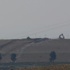 Türkiye'nin yeni karakolundan ilk fotoğraflar, Türk askeri ve YPG bayrakları