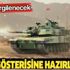 Altay tankı gövde gösterisine hazırlanıyor Altay tankı gövde gösterisine hazırlanıyor