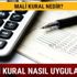 Mali kural nedir ne demek Mali kural nasıl uygulanır son dakika Berat Albayrak açıklaması
