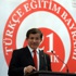 Davutoğlu Makedonya'da Türkçe Bayramı'nda konuştu