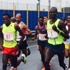 Kenyalı atletler maratona damga vurdu