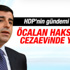 Demirtaş: Öcalan haksız yere cezaevinde yatıyor Demirtaş: Öcalan haksız yere cezaevinde yatıyor