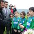Minik taraftarlardan Çaykur Rizespor'a destek Minik taraftarlardan Çaykur Rizespor'a destek