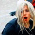 Lady Gaga, donan Michigan Gölü'ne girdi
