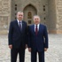 Hoca Ahmed Yesevi türbesini ziyaret etti Hoca Ahmed Yesevi türbesini ziyaret etti