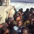 Libya'da mültecilerin botu yakıldı