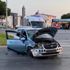 Otomobille hafif ticari araç çarpıştı: 4 yaralı