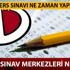 AÖF 2019 3 ders sınavı ne zaman yapılacak? AÖF 2019 üç ders sınav merkezleri nerede?