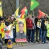 YPG savaşçısı Scurfield'in cenazesini yüzler karşıladı YPG savaşçısı Scurfield'in cenazesini yüzler karşıladı