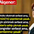 ﻿Meral Akşener: Sayın Erdoğan'ın yasaklarla verdiği büyük mücadele. Yasakların doyasıya yaşandığı bir Türkiye