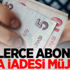 Binlerce aboneye para iadesi müjdesi