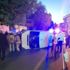 İstanbul Güngören'de servis aracı tramvay yoluna devrildi