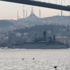 Rus askeri gemisi İstanbul Boğazı'ndan geçti