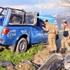 Osmaniye'de askeri araç devrildi