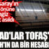 ﻿Galatasaray'ın stadının önüne esrarengiz pankart asıldı. 'Zalad'lar Tofaş'lar Allah'ın da bir hesabı var'