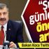 Son dakika: Sağlık Bakanı Fahrettin Koca: Maske ve sosyal mesafe birlikte tam tedbir