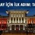 Camide cemaat birbirine girdi