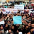 Lübnan-Suriye sınırında Madaya protestosu