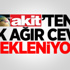 Akit’ten Gültekin'e Çok Ağır Cevap Bekleniyor