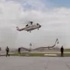 Cumhurbaşkanı'nı taşıyan helikopter inmekten son anda vazgeçti Cumhurbaşkanı'nı taşıyan helikopter inmekten son anda vazgeçti