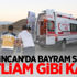 Erzincan'da bayram sonu katliam gibi kaza Erzincan'da bayram sonu katliam gibi kaza