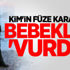 Kim'in füze karargahı bebekleri 'vurdu'!