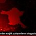 Öğrencilerden sağlık çalışanlarını duygulandıran destek