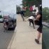 ABD'de bir adam önce ilginç bıçağıyla protestoculara saldırdı, sonra arabayla ezmeye çalıştı ABD'de bir adam önce ilginç bıçağıyla protestoculara saldırdı, sonra arabayla ezmeye çalıştı