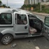 Ordu'da otomobil refüje çarptı, yaralılar var