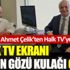 ﻿İYİ Partili Ahmet Çelik’ten Halk TV’ye ziyaret