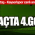 Beşiktaş - Kayserispor canlı anlatım Beşiktaş - Kayserispor canlı anlatım
