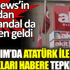 Akit'ten skandal. Atatürk ile ilgili yaptıkları habere tepki yağdı Akit'ten skandal. Atatürk ile ilgili yaptıkları habere tepki yağdı