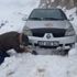 Rize Çamlıhemşin Yukarı Kavron Yaylası'na kar yağdı sürücüler yolda kaldı