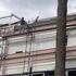Muğla marmaris te önlem almadan çalışan inşaat işçileri ...