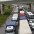 TEM kapandı, 25 kilometre araç kuyruğu oluştu