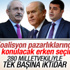 AK Parti'nin son seçim anketi AK Parti'nin son seçim anketi