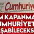 Tam kapanmada, gazeteniz Cumhuriyet'e ulaşabileceksiniz Tam kapanmada, gazeteniz Cumhuriyet'e ulaşabileceksiniz